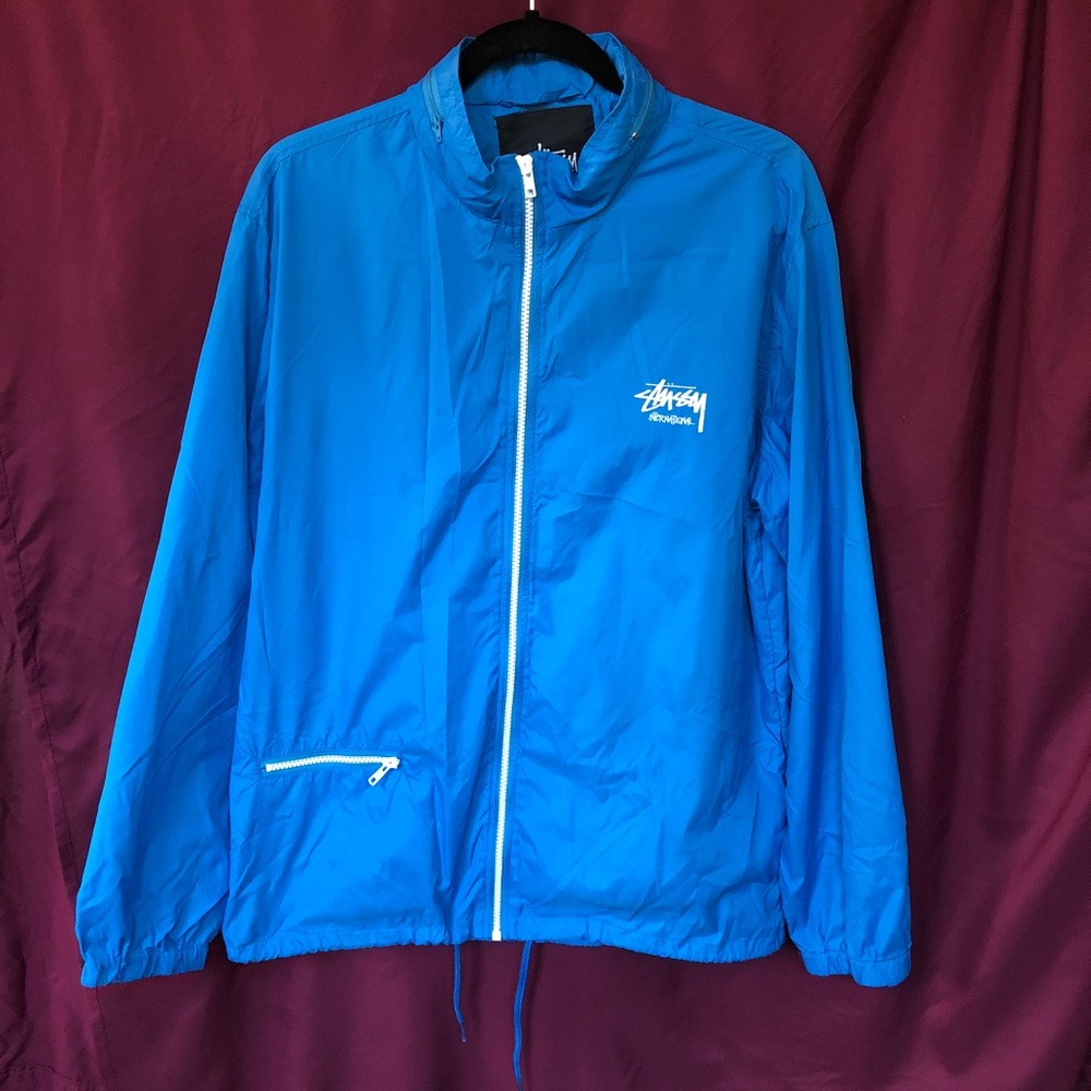 🔥 Stussy Full-Zip Windbreaker Sweater
